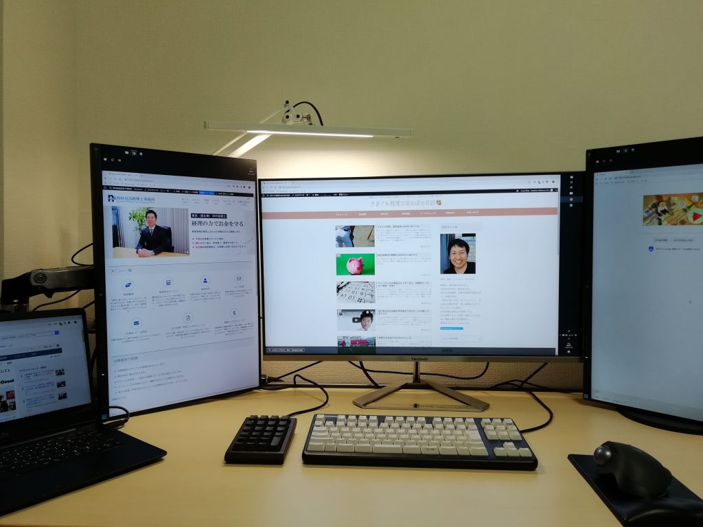 デイトレPC i7 4770 4画面マルチディスプレイ 48 ※株式、FXなど